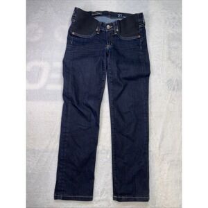 J.Crew maternity matchstick size 27 regular women women's maternity jeans md USA